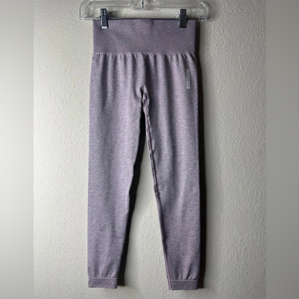 Gymshark Adapt Marl Seamless Leggings lavender Heather size small